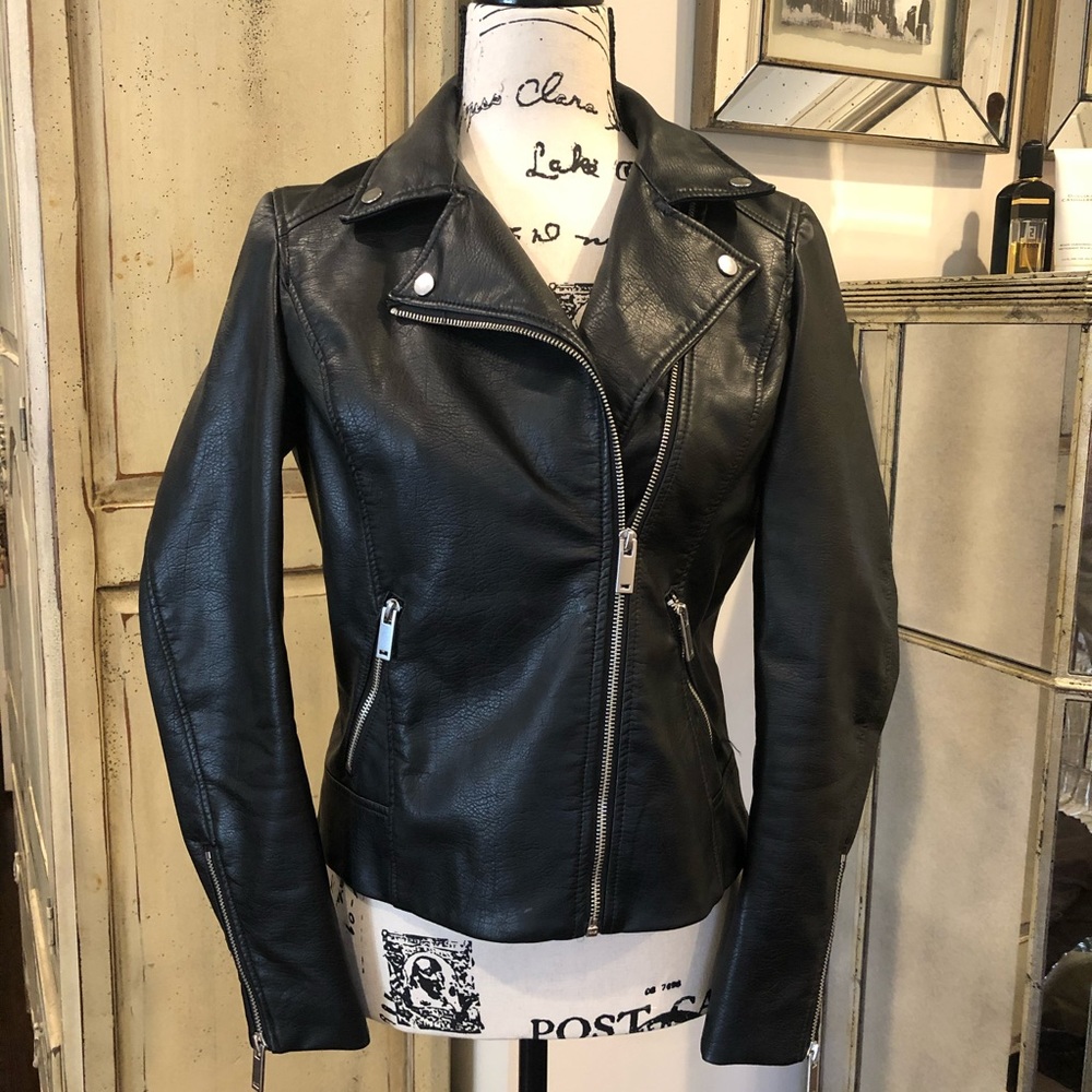 H&M Vegan Leather Jacket